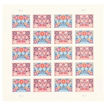 Love 2022 USPS Forever Postage Stamp 1 Sheet of 20 US First Class Valentine Heart Wedding Celebration Anniversary Romance Announcement Party (20 Stamps)