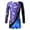 Light Blue, variant on renvena Kid Girls Long Sleeve Gymnastics Dance Leotard Unitards Ballet Short Biketard Dancewear Size 4-14 A Purple 4