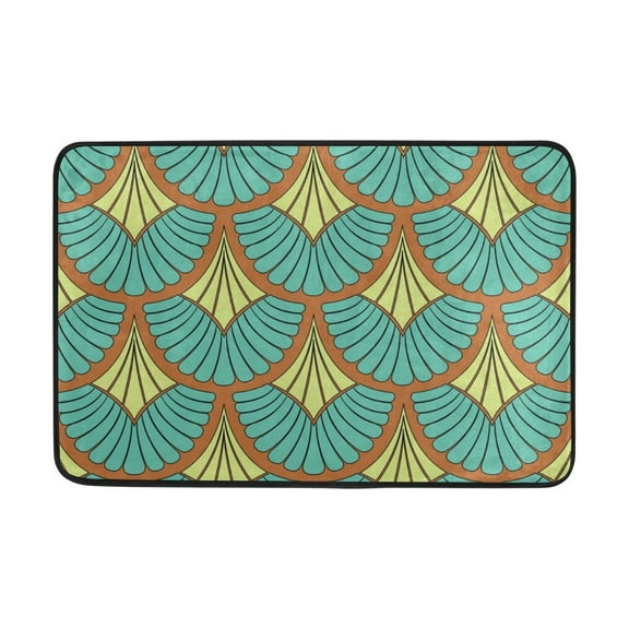 POPCreation Floor Mats & Doormats Green, 23.6" x 15.7"