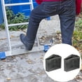 thumbnail image 5 of ifundom 2Pcs Ladder Feet Protective Covers Black Thick Non- Sound Insulation Pads Safety Accessories, 5 of 7
