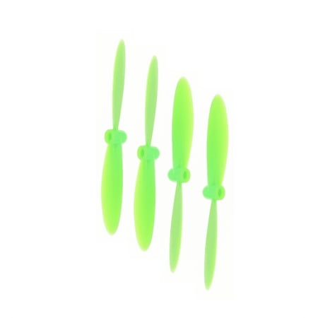 HobbyFlip Green Propeller Blades Props Rotor Set 55mm Propellers Factory Units Compatible with Hubsan X4 H107D