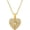 Gold, variant on Zephyriana Split Heart Full Pave CZ Pendant Necklace for Women | Interlocking Two Piece Charm, Center Accent Stone, Minimalist Romantic Everyday Jewelry