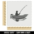 thumbnail image 2 of Fisherman in Fishing Boat DIY Cookie Wall Craft Stencil - 9.0 Inch, 2 of 5