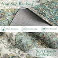 thumbnail image 6 of Danolapsi Large Area Rug, Vintage Medallion Washable Living Room Bedroom Rug, Non-Slip Carpet for Dining Room Low-Pile Print Pattern Indoor Rug, 6 of 9