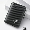 thumbnail image 5 of Stylish RFID Blocking Wallet for Men - Secure Card Holder with Technology - Fashionable Leather Billfold and Daily Use Zipper Purse for Convenient Storage, 5 of 5