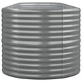 thumbnail image 2 of vidaXL Garden Raised Bed Powder-coated Steel 440x80x68 cm Grey, 2 of 4