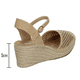 thumbnail image 3 of Alpargata Efe Mujer Beige Plataforma Casual beige 26, 3 of 9