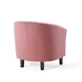 thumbnail image 5 of Modway Prospect Performance Velvet Armchair in Dusty Rose, 5 of 9