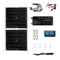 thumbnail image 1 of 6000W Solar Power System 220V/6000W Inverter Kit 200W Solar Panel Battery Charger Complete Controller Home Grid Camp Phone ,Easy to Install, 1 of 7