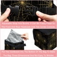 thumbnail image 4 of Spider Web Foldable Car Garbage Can with Lid, Leak-proof, Hanging Storage Bag - Trash Can for Car, Mini Trash Can, 4 of 6