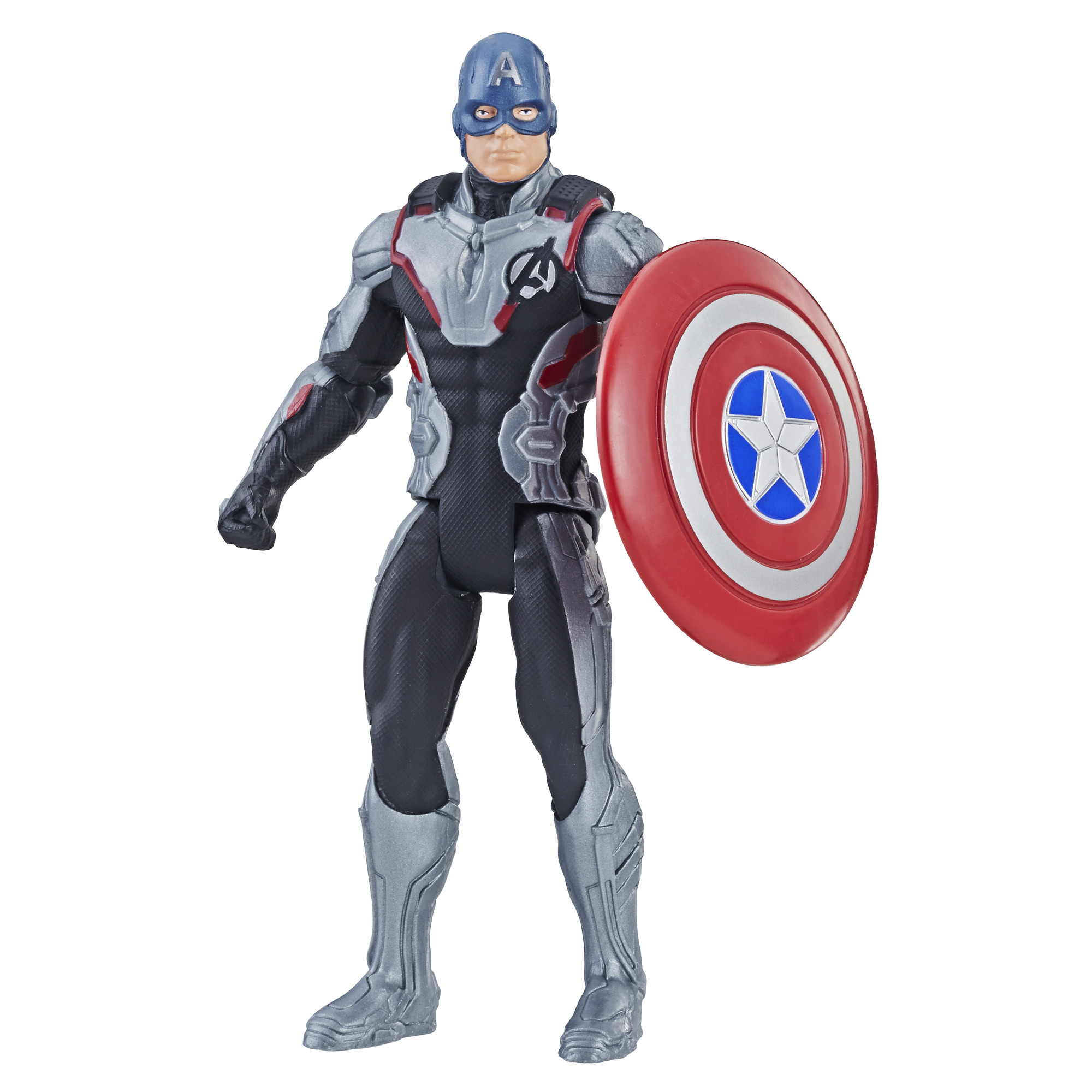 Avengers Marvel Captain America 6-in Basic Action Figure with Iconic Shield NEW!