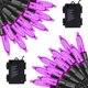 thumbnail image 1 of WATERGLIDE Paquete de 2 50 luces LED de Navidad para exteriores, mini cadena de luces de 16 pies con pilas con 8 modos y temporizador, luces de árbol de Navidad impermeables para patio, jardín, fiesta, 1 of 4