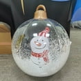 thumbnail image 2 of Hbdhejl Inflatable Christmas Ornaments Pvc 24 Inch Large Christmas Inflatables Decorations Outdoor Inflatable Ornaments For Outdoor Yard, 2 of 3