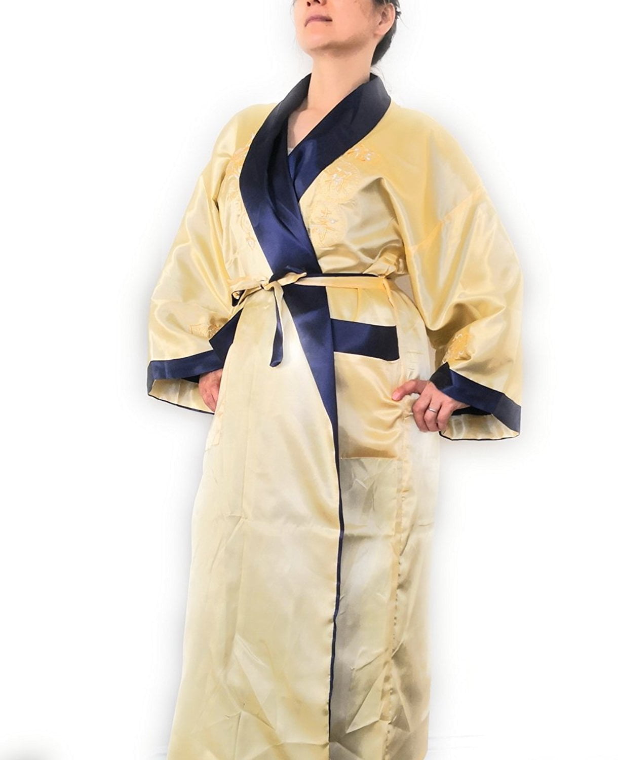 Mens Kimono Long Kimono Kimono Traditional Japanese Kimono Clothing Gender-Neutral Adult Clothing Pyjamas & Robes Dressing gowns Yukata Kimono 