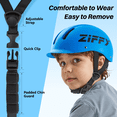 thumbnail image 3 of ZIFFY Kids Helmet -Adjustable Toddler & Child Bike Helmet for Ages5-10 Multi-Sport for Bicycle, Skateboard, Scooter, Roller Skating & Balance Biking, 3 of 9