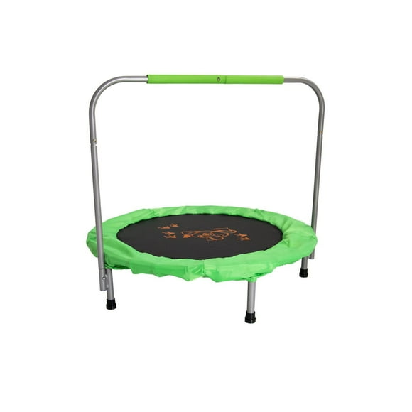 TRAMPOLINES SKYWALKER 36 PO Mini videur, rebondeur, mini trampoline pour enfants et tout-petits, ASTM, rembourrage de sécurité et guidon
