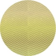 thumbnail image 1 of Ahgly Company Machine Washable Indoor Round Transitional Brown Area Rugs, 5' Round, 1 of 7