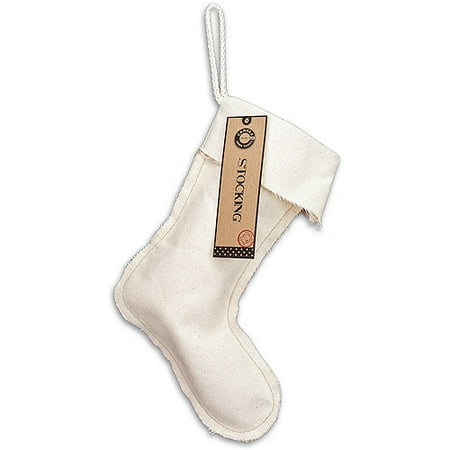 Canvas Corp CVS3313 8 x 10.5 in. Canvas Stocking, Small, Pack of 3