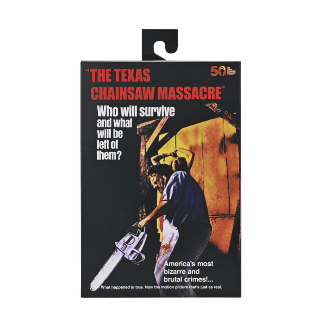 Texas Chainsaw Massacre 7in Ultimate Leatherface 50th NECA