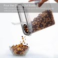 thumbnail image 4 of Cereal Storage Container Set, BPA Free Plastic Airtight Food Storage Containers 135.2 fl oz for Cereal, Snacks and Sugar, 4 Piece Set Cereal Dispenser, 4 of 4