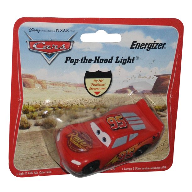 Disney Disney Pixar Cars Pop The Hood Light Energizer Keychain