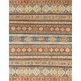 thumbnail image 1 of Ahgly Company Machine Washable Indoor Rectangle Abstract Chestnut Red Area Rugs, 3' x 5', 1 of 7