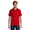Engine Red, variant on Men's Short Sleeve Classic Fit Solid Stretch Performance Polo Shirt, Downtown Blue, Large