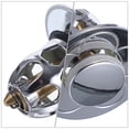thumbnail image 2 of Shisuyan Bathroom Accessories Copper Square Drain Plug 2Pcs 6x0.3937in, 2 of 9