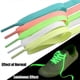 thumbnail image 4 of par de cordones luminosos para zapatillas de deporte para niños, para hombres y mujeres, cordones para zapatos deportivos que brillan en la oscuridad, cordones reflectantes para zapatos, azul, 120 c, 4 of 5
