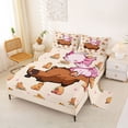 thumbnail image 2 of Erosebridal Cartoon Capybara Pink Axolotl Full Size Sheets 4-Piece For Kids,Kawaii Animal Bed Sheets For Boys Girls,Ultra Soft Home Decor, 2 of 5
