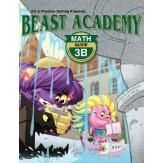 Pre-Owned The Art of Problem Solving Beast Academy Math Guide 3B (Paperback) 1934124427 9781934124420