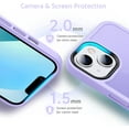 thumbnail image 5 of Designed for iPhone 13 Mini Case, [Support Wireless Charging] Soft Silicone Slim Anti-Scratch Phone Case for iPhone 13 Mini 5.4 inch, Purple, 5 of 13