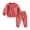Watermelon Red, variant on LIJCC Boys' Girls' Coral Fleece Clothes Set Sweatshirt Top and Pants Winter Warm Soft Fuzzy Homewear Sleepwear Tops(Pink,3-4 Years)