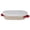 O679 Beige 10.2x5.5x3.7"!, variant on Bread Proofing Basket - Cotton Oval Banneton Basket Sourdough Proofing Baskets Round Proofing Bowls Handmade Rattan Baskets and Linersï¼10.2X5.5X3.7Inï¼Light Grayï¼ Happy Day!