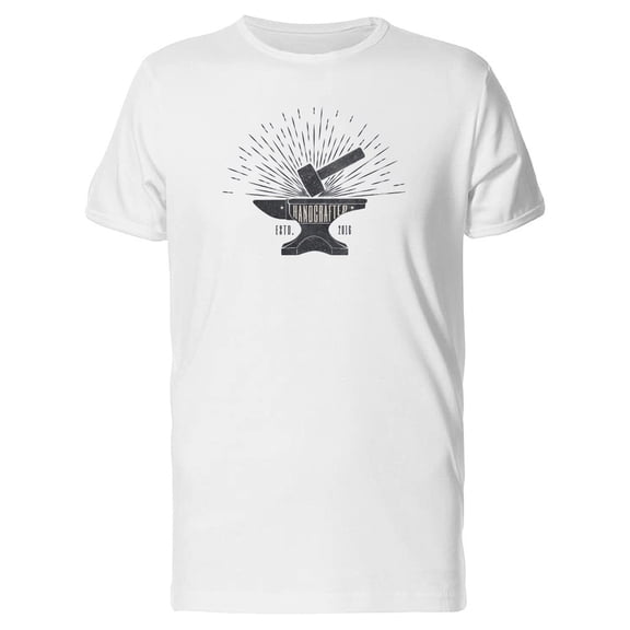 Hammer And Anvil Sketch Tee Men's -Image by Shutterstock
