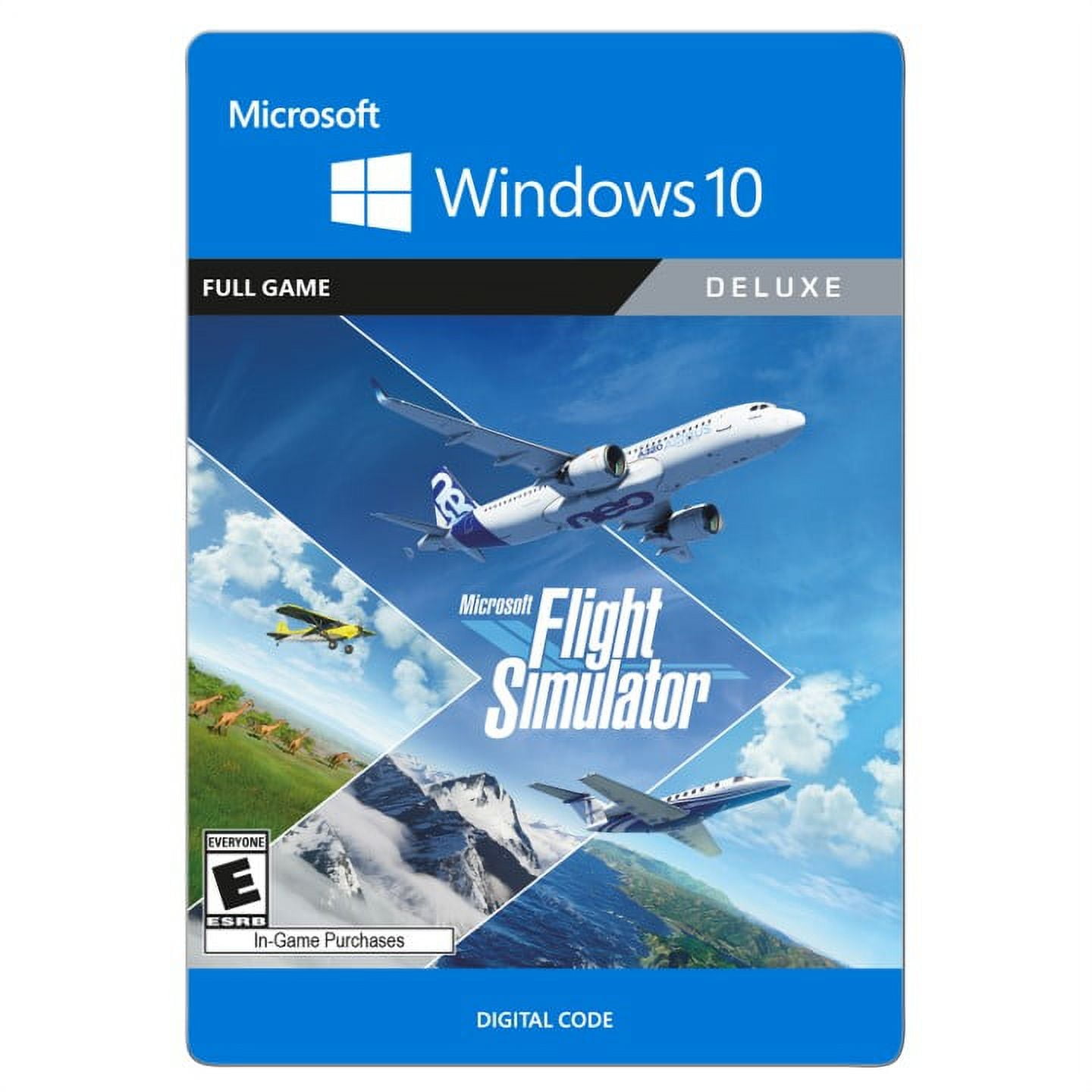 Microsoft Flight Simulator Deluxe Edition - Windows Pc [Digital]