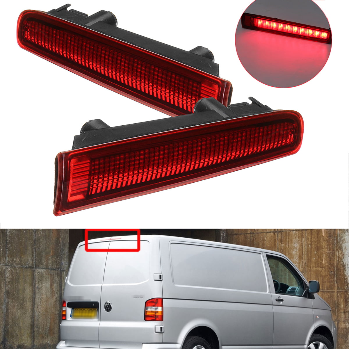 LED Rear High Level Third Stop Lamp Left OR Right For VW Transporter T5 T6 | Walmart Canada