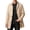 Khaki-02, variant on Men's Spring Fall Lightweight Trench Coat Mid-Length Single Breasted Collared Casual Coat