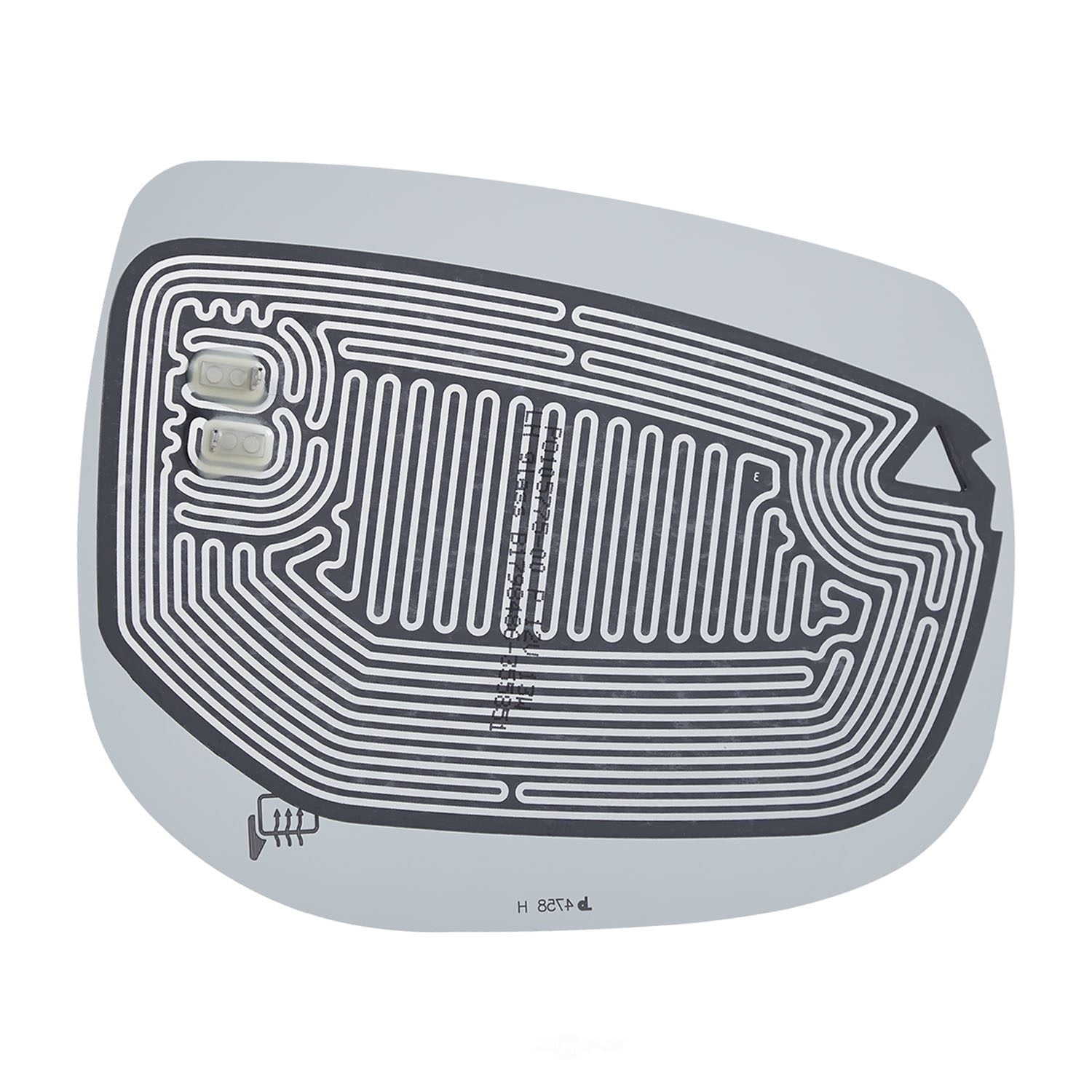 Door Mirror Glass Assembly