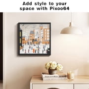 Divoom Pixoo-64 Smart WiFi Pixel Display Frame, 64x64 LED Panel for Gaming Room Decoration & Social Media Counter
