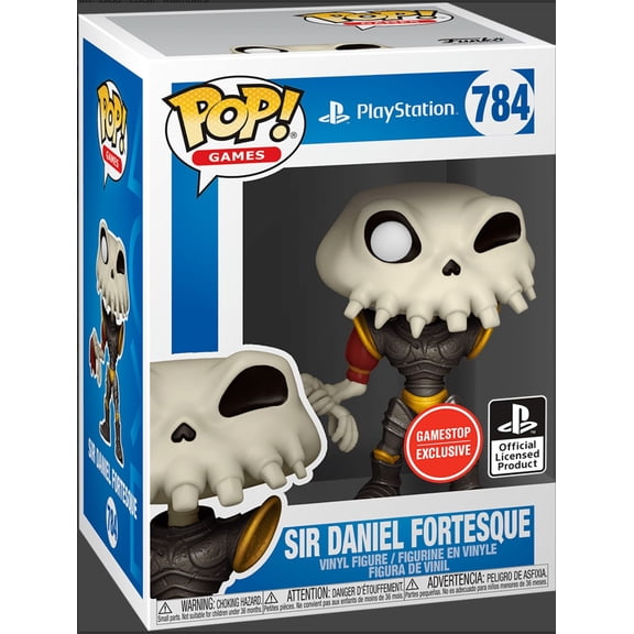 Pre-Owned 784 Sir Daniel Fortesque - Playstation MediEvil Funko POP