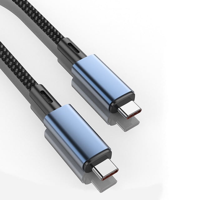 Línea de datos USB4, línea de carga rápida de 240 W, 40 G, alta velocidad, proyección de pantalla de 8K60 Hz, función completa, compatible con interfaz Lightning USB4
