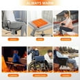 thumbnail image 4 of LmnLft USB Heated Seat Cushion for Office, Outdoor, or Car Use, Foldable Electric Heated Pad with Backrest and Adjustable Heat for Camping, Sports, or Home, 4 of 7