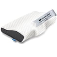 thumbnail image 1 of Funda de almohada Derila tamaño Queen de espuma viscoelástica, blanca, 1 of 7