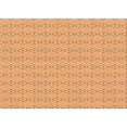 thumbnail image 1 of Ahgly Company Indoor Rectangle Patterned Yellow Orange Area Rugs, 5' x 7', 1 of 6