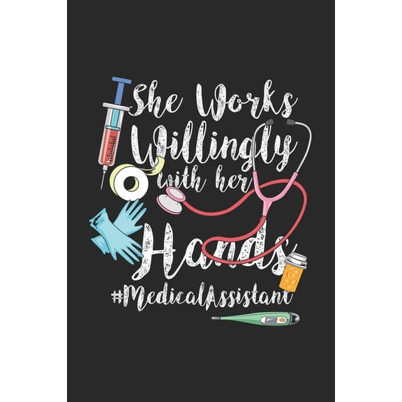 She Works Willingly With Her Hands: 120 Pages I 6x9 I Dot Grid (Paperback)