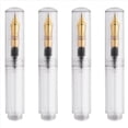 thumbnail image 1 of 4X Mini Pocket-Size Eyedropper Fountain Pen Writing Ink Pen F Nib Ink Pen Portable Mini Pocket Pen Transparent, 1 of 7