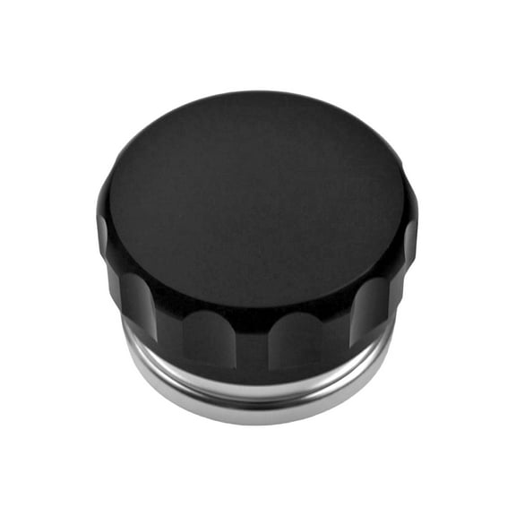 2 inches Aluminum Gas Filler Cap Fuel Cap with Welded Filler Neck for Motorcycle Dirt Bike Marine Small Engine Replace to fix Fuel Smell Leak Proof(Black)