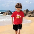 thumbnail image 6 of Juslio Girl Cute T Shirts Crew Neck Casual, Short Sleeved Tops Comfortable Breathable Shirts Sizes 2-18, 6 of 9