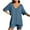 Blue, variant on Amvlyk Pajama Set for Women Plus Size 2 Piece Pjs Short Sleeve Soft Elastic Waist Shorts Casual Sleepwear Fashion Two Piece Sets for Homewear Travel Outfits